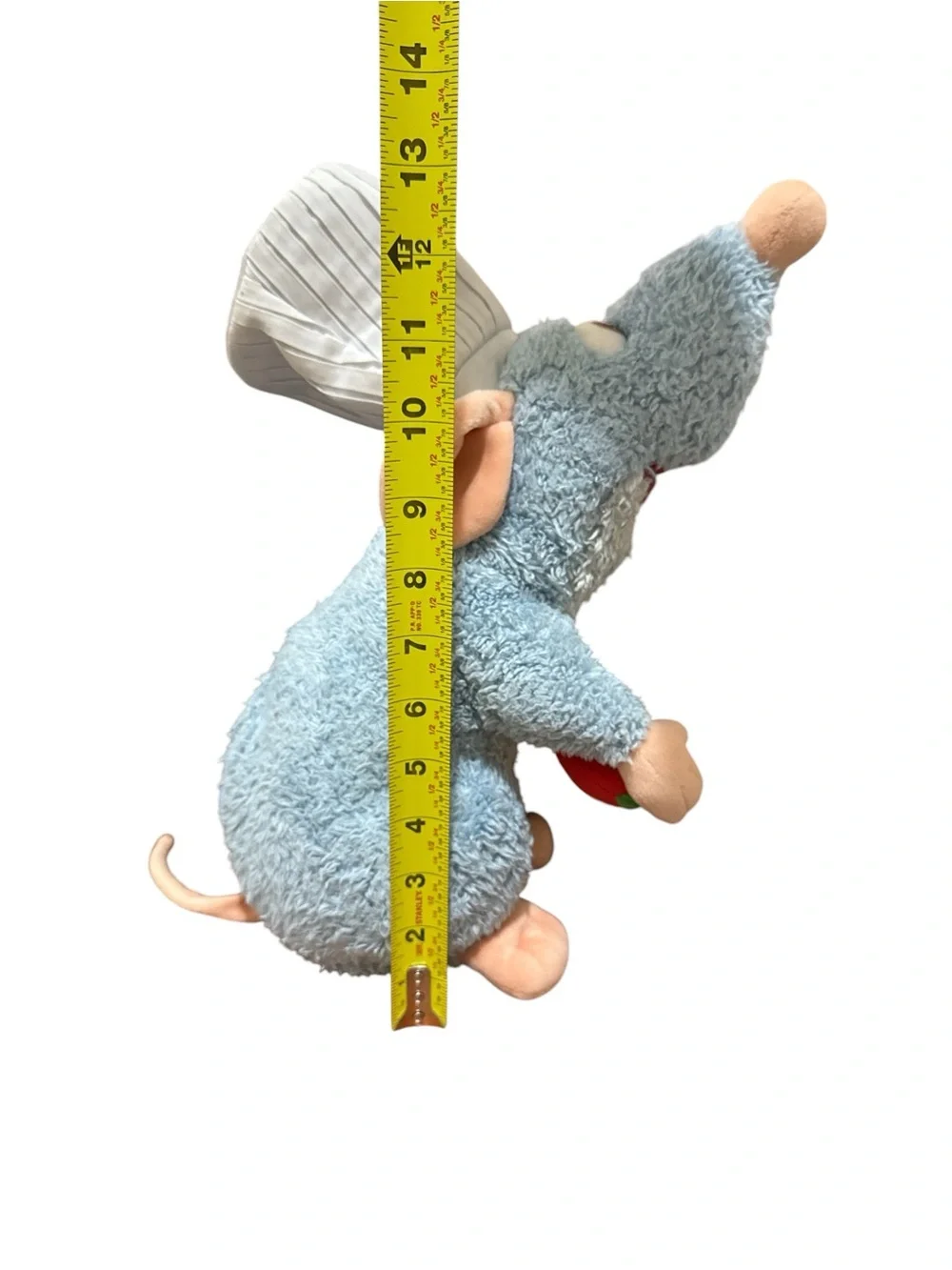 Disneyland Paris Ratatouille Chef Remy Plush Stuffed Animal NOT WORKING
